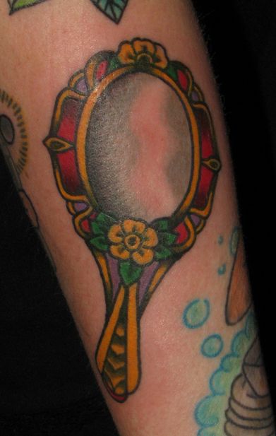 Mirror Tattoo Designs, Ideas and Meaning | Tattoos For You