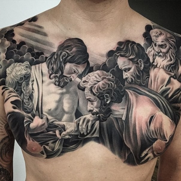 Religious Chest Tattoos Designs Ideas And Meaning Tattoos For You