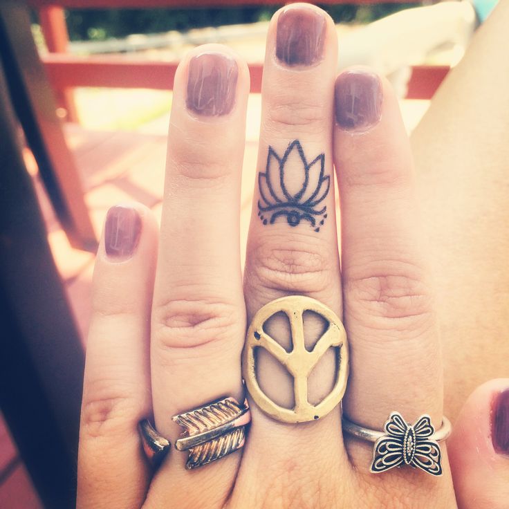 Lotus Finger Tattoo Designs, Ideas and Meaning | Tattoos ...