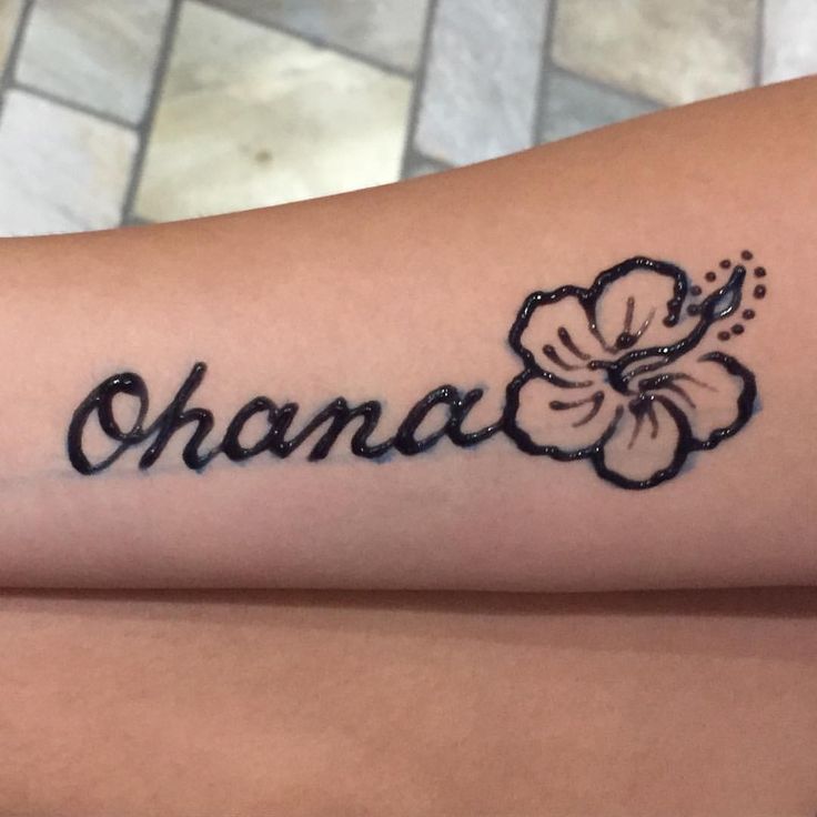 Ohana Tattoo Designs, Ideas and Meaning - Tattoos For You