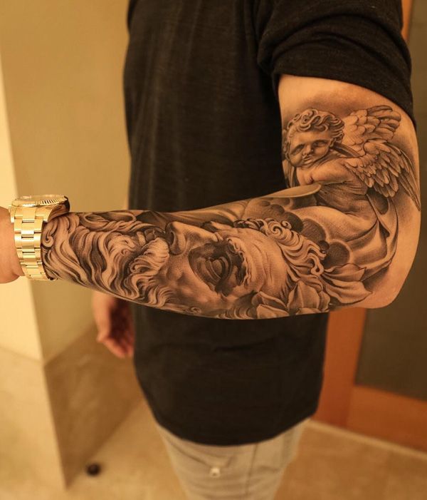 Religious Sleeve Tattoos Designs, Ideas and Meaning | Tattoos For You