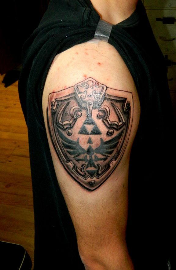 Shield Tattoo Designs, Ideas and Meaning | Tattoos For You