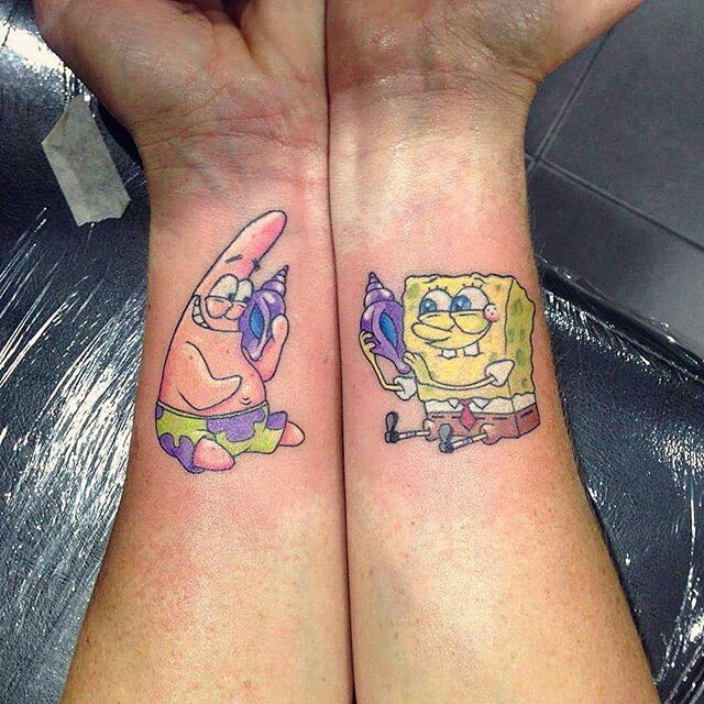 Spongebob Tattoos Designs, Ideas and Meaning | Tattoos For You