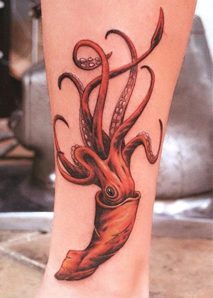 Squid Tattoo Designs, Ideas and Meaning | Tattoos For You