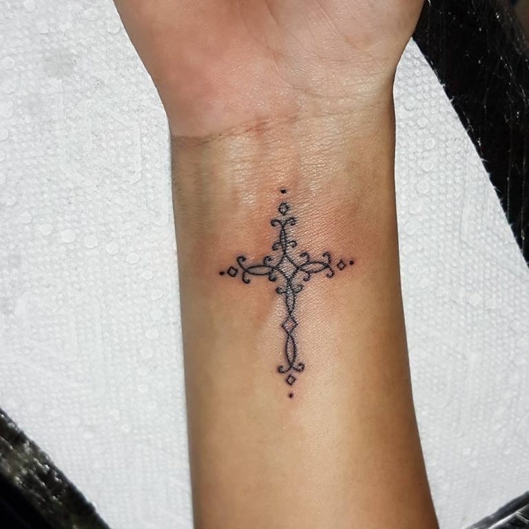 Cross Tattoos on Wrist Designs, Ideas and Meaning Tattoos For You