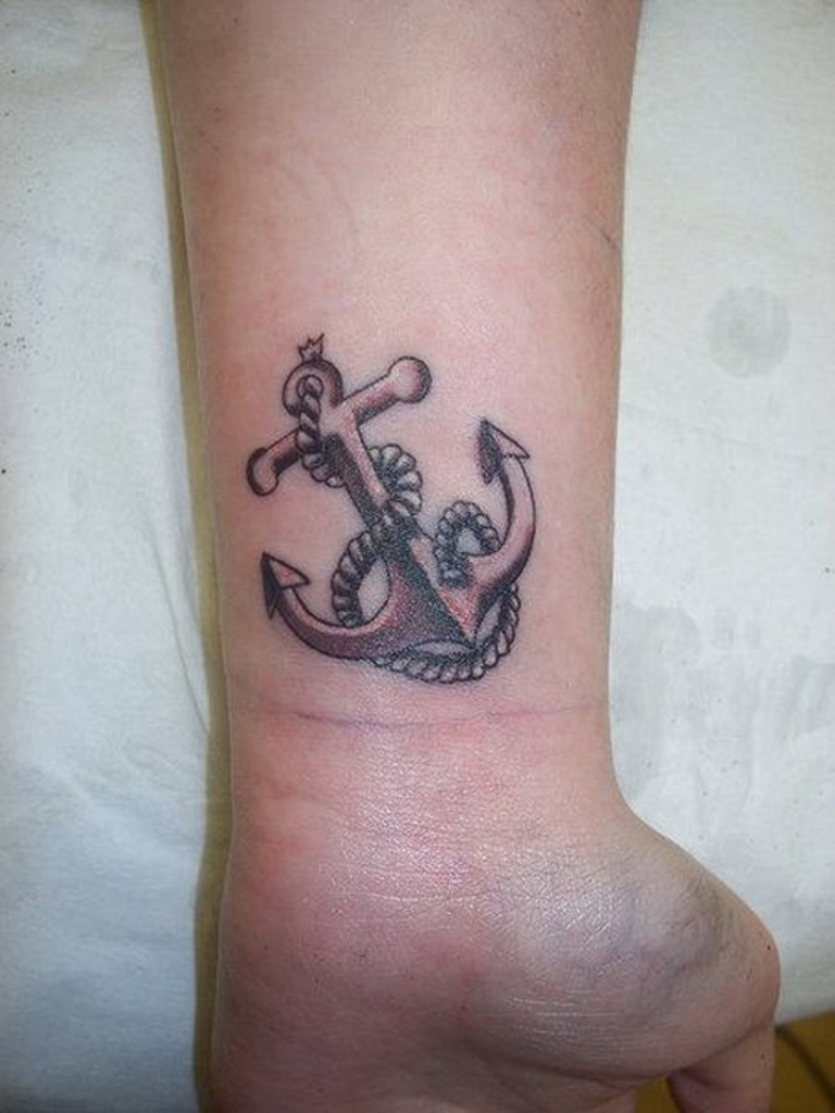 Anchor Wrist Tattoo Designs, Ideas and Meaning - Tattoos For You