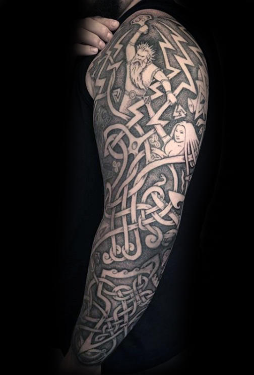 Celtic Sleeve Tattoo Designs, Ideas and Meaning | Tattoos For You