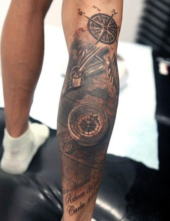 Leg Tattoos for Men Designs, Ideas and Meaning - Tattoos For You