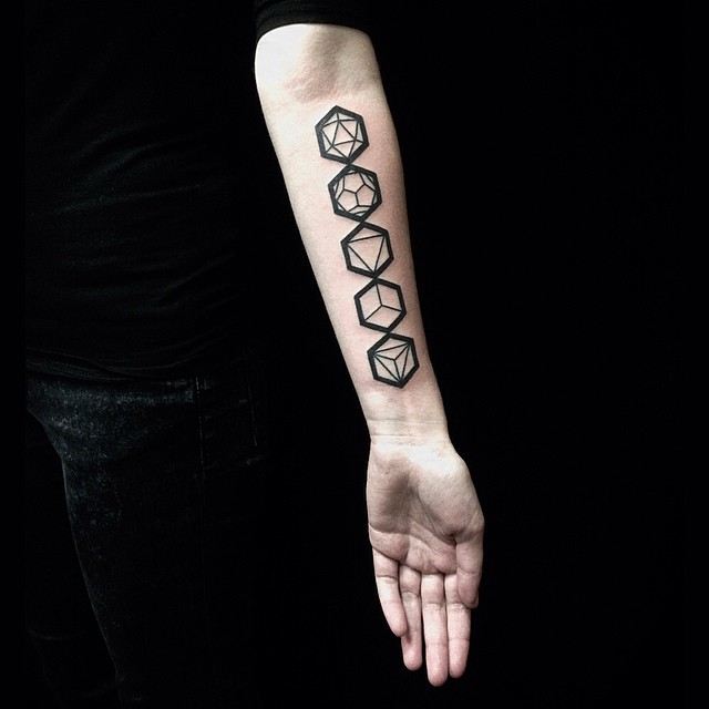 Geometric Forearm Tattoo Designs, Ideas and Meaning - Tattoos For You