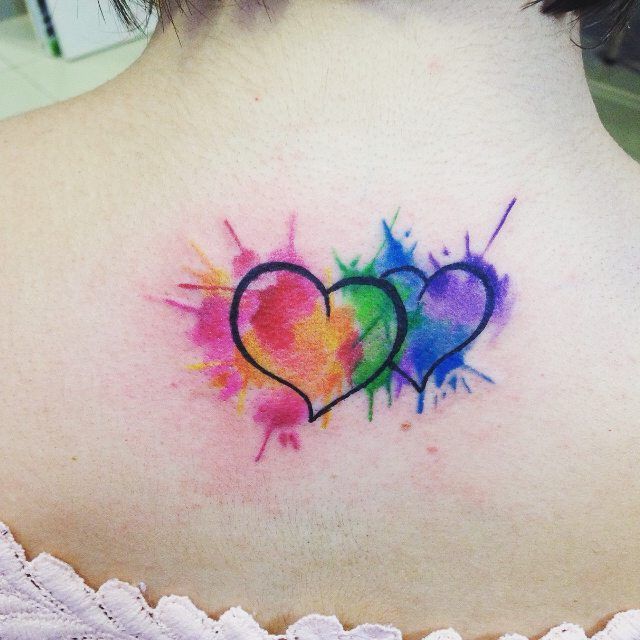 Watercolor Heart Tattoo Designs Ideas And Meaning Tattoos For You 
