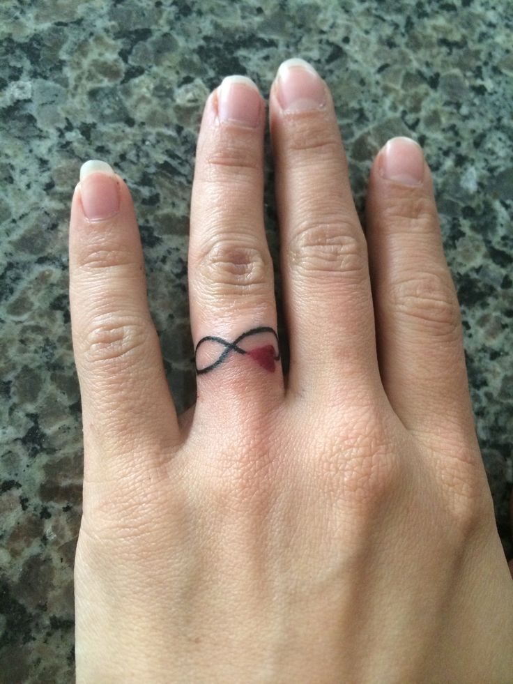 Infinity Tattoo On Finger Designs, Ideas and Meaning ...