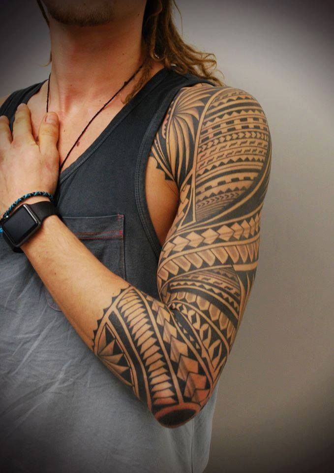 Tribal Sleeve Tattoo