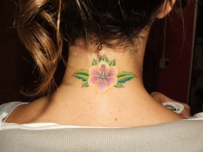 Meaningful Tattoos For Girls On Neck