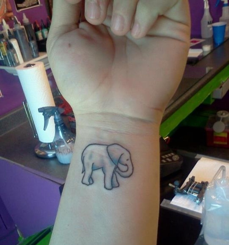 Elephant Temporary Tattoo - Set of 3 – Tatteco
