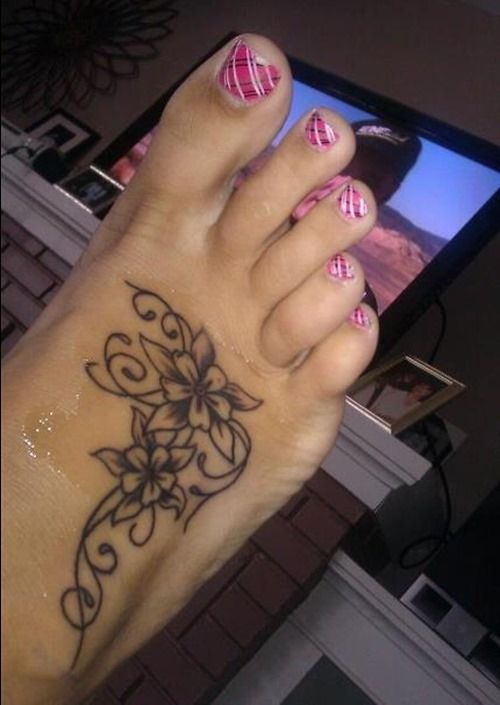 84 Amazing Foot Tattoo Ideas for Women