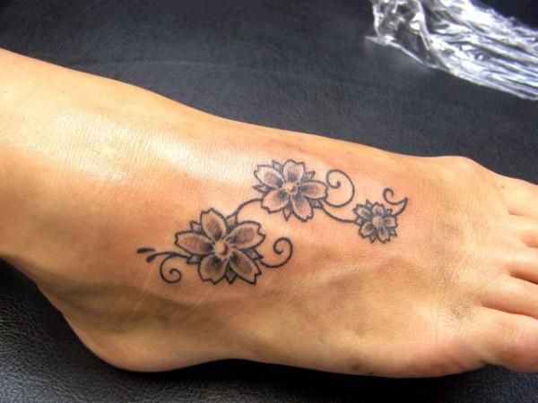 Foot Tattoos For Girls