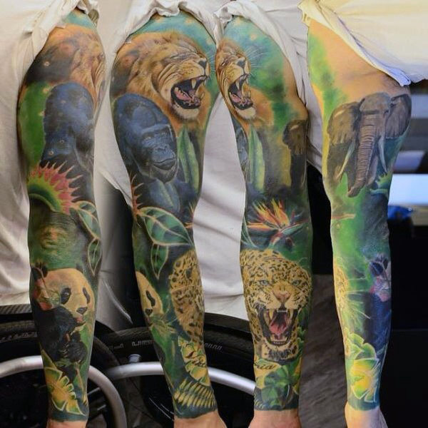 Venetian Tattoo Gathering  Tattoos  Sleeves  Rainforest Tribute