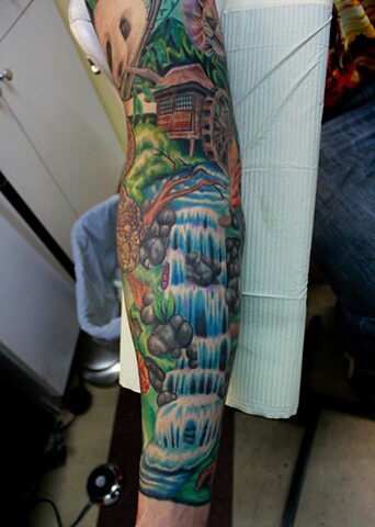 Jungle Sleeve Tattoo Designs, Ideas and Meaning | Tattoos For You