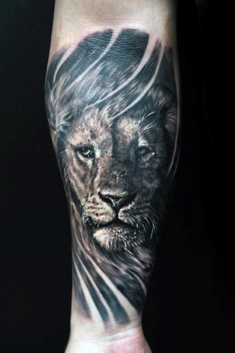 Lion Forearm Tattoos Designs, Ideas and Meaning - Tattoos For You