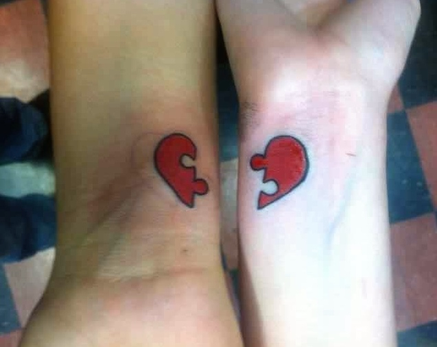 Matching Heart Tattoos Designs Ideas And Meaning Tattoos For You 