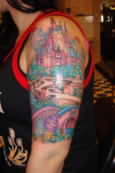 disney half sleeve tattooTikTok Search