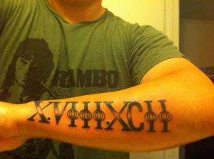 Roman Numeral Forearm Tattoo Designs, Ideas and Meaning | Tattoos For You