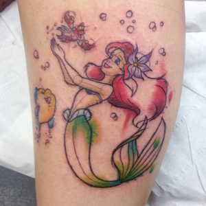 Disney Watercolor Tattoo Designs, Ideas and Meaning - Tattoos For You