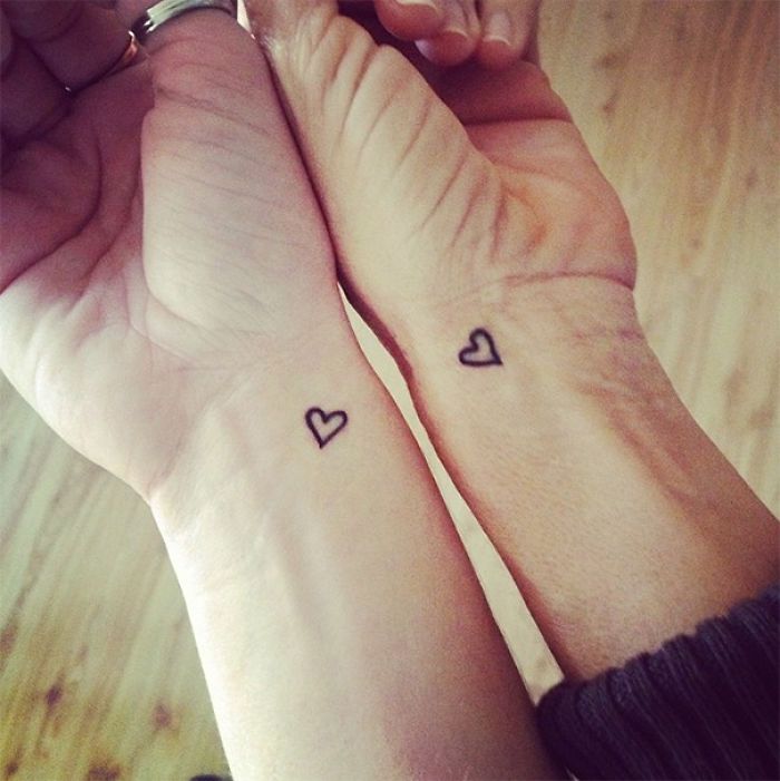 Matching Heart Tattoos Designs, Ideas and Meaning | Tattoos For You