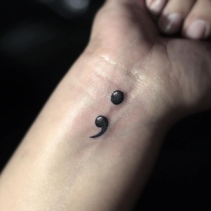 semi colon tattoo on wrist Semicolon tattoo wrist meaning designs
tattoos