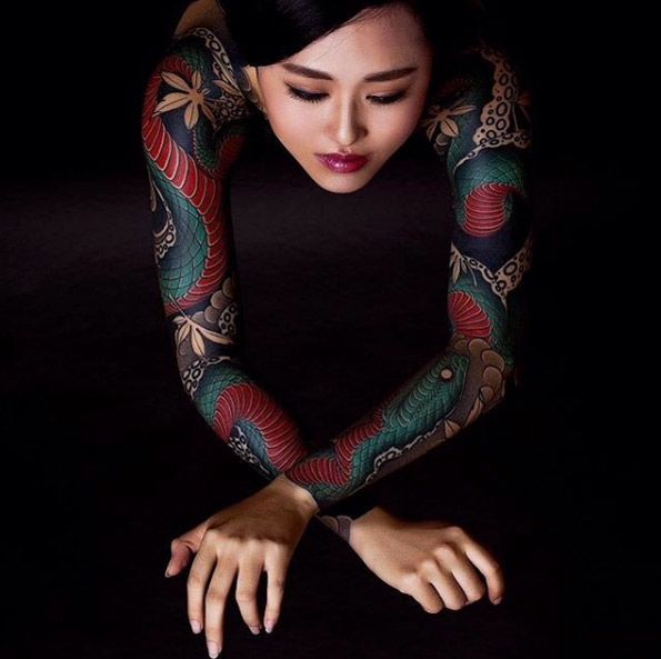 Female Sleeve Tattoo Designs