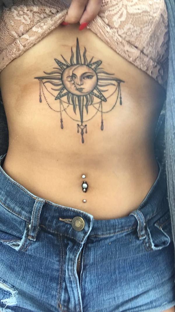 Sternum Tattoo Designs, Ideas and Meaning | Tattoos For You