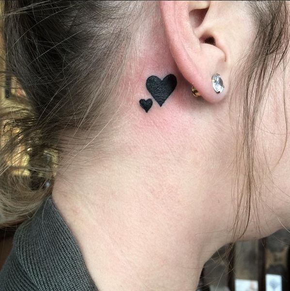 Behind the Ear Tattoos Designs, Ideas and Meaning