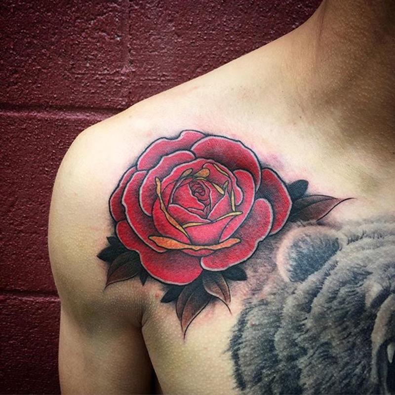 Rose Tattoos for Men Designs, Ideas and Meaning | Tattoos ...