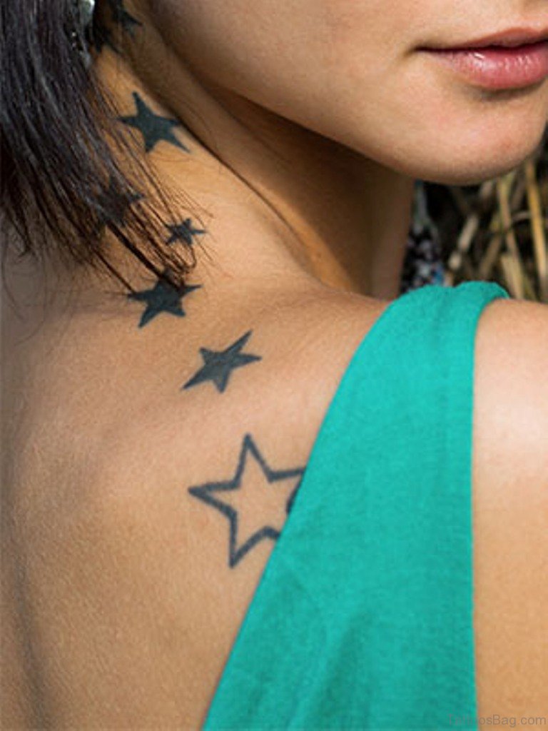 Star Shoulder Tattoo Designs, Ideas and Meaning | Tattoos For You