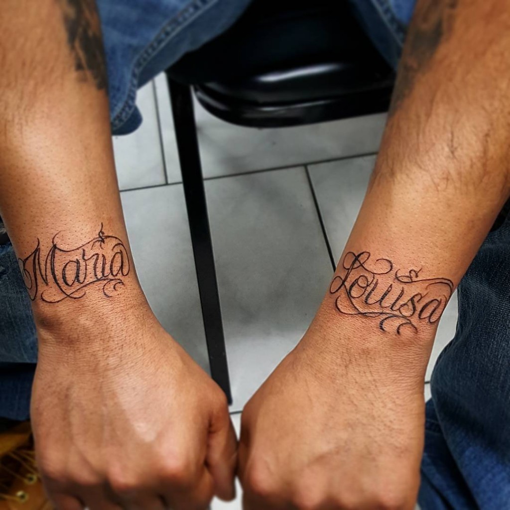 Name Wrist Tattoos Designs Ideas and Meaning Tattoos For You