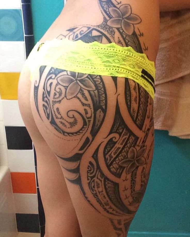 tribal tattoos thigh