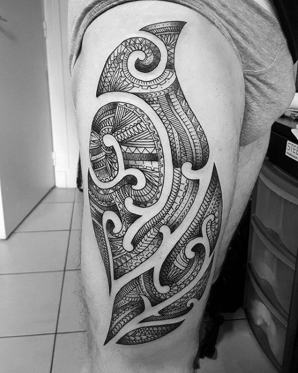 101 Best Tribal Thigh Tattoo Ideas That Will Blow Your Mind  Outsons