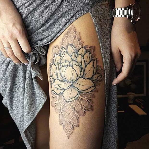 Thigh Tattoos for Women Designs, Ideas and Meaning ...