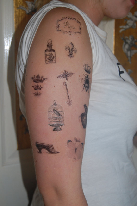 French Themed Tattoos