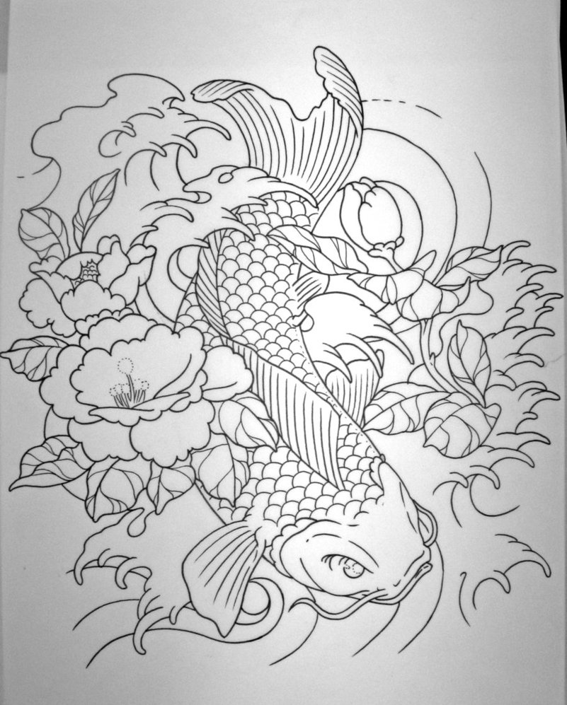 Koi Fish Tattoo Sleeve Designs Ideas And Meaning Tattoos