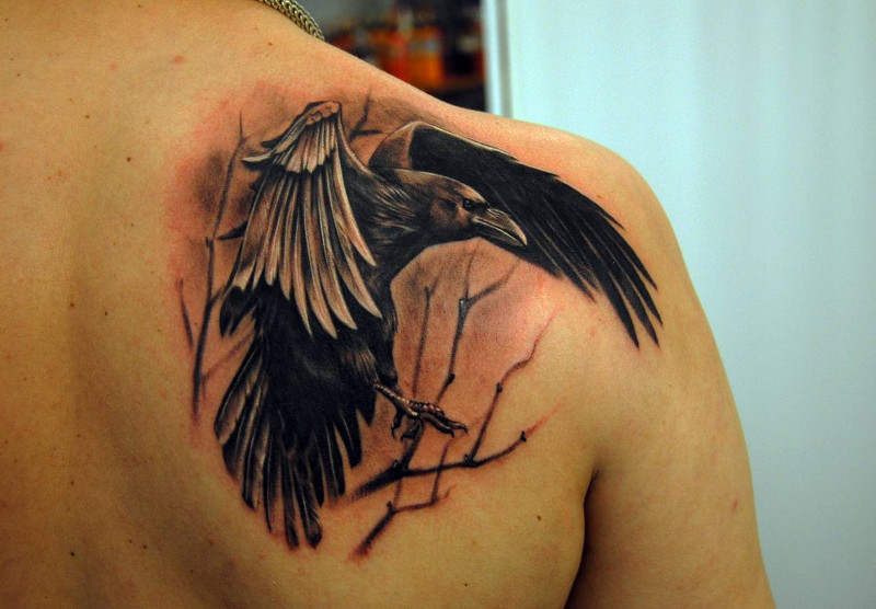 Shoulder Blade Tattoos Designs Ideas and Meaning  Tattoos For You