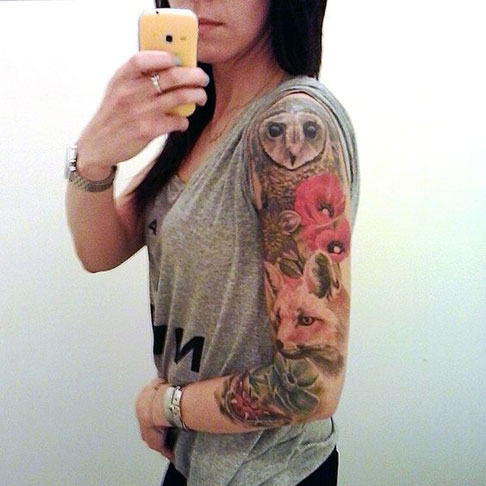 Sleeve Tattoos for Women Designs Ideas and Meaning Tattoos For You