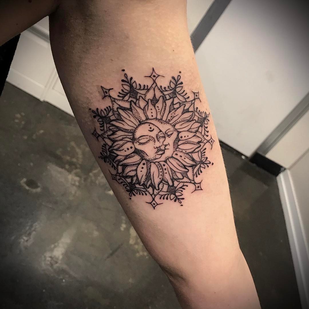 Sun and Moon Tattoo Designs, Ideas and Meaning Tattoos
