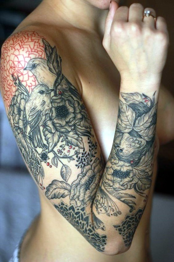 Nature Sleeve Tattoo Ideas