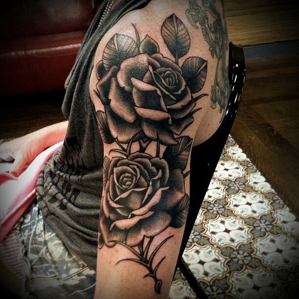 Rose Sleeve Tattoos Designs, Ideas and Meaning | Tattoos ...