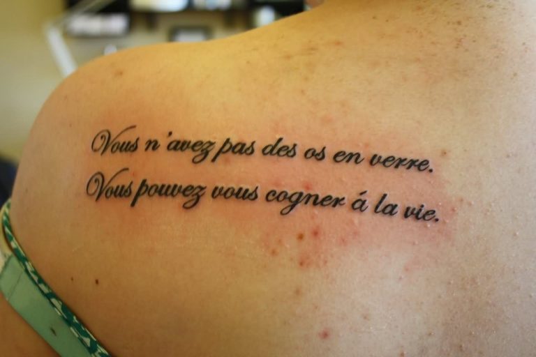 French Tattoos Designs, Ideas and Meaning Tattoos For You