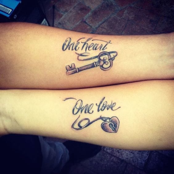 Husband and Wife Tattoos