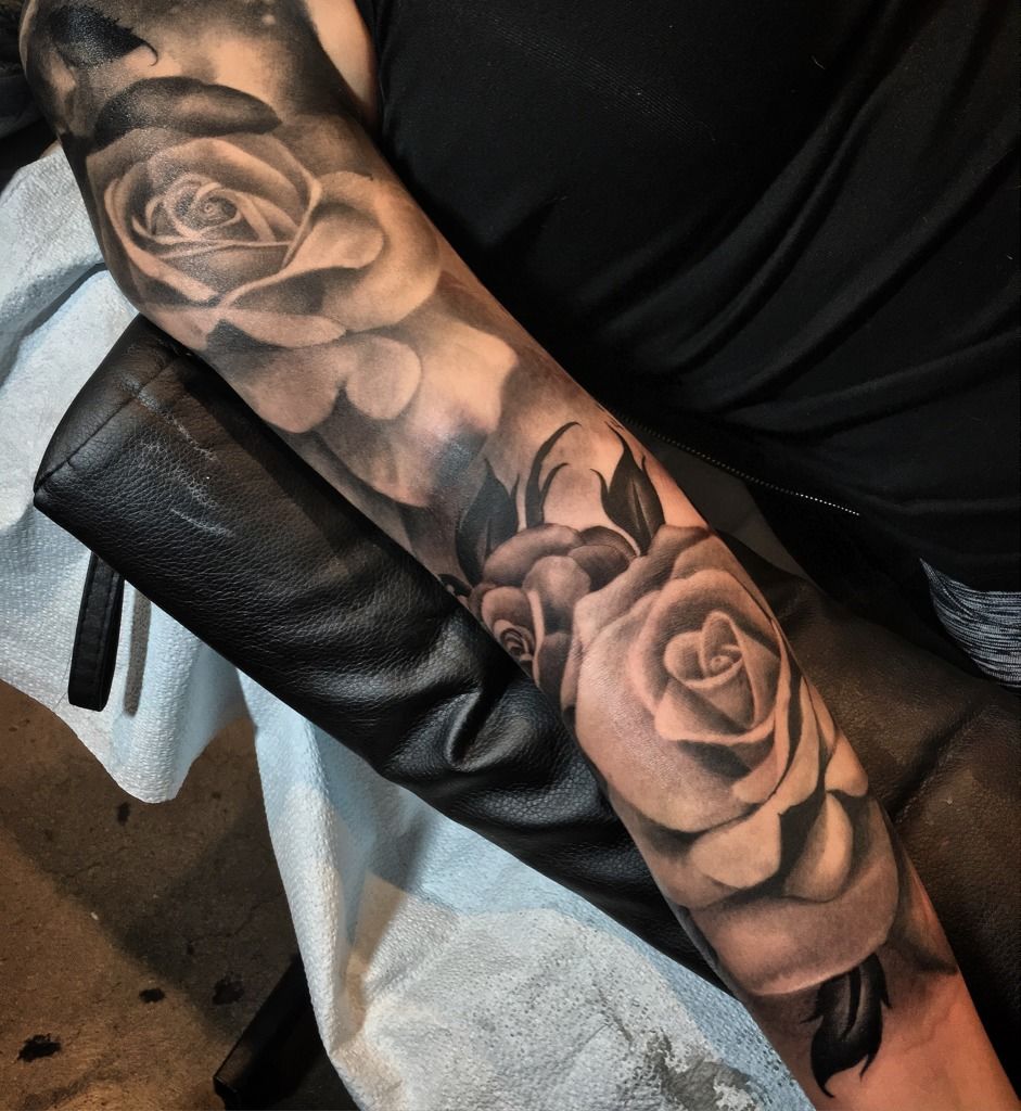  Rose  Sleeve  Tattoos  Designs  Ideas and Meaning Tattoos  