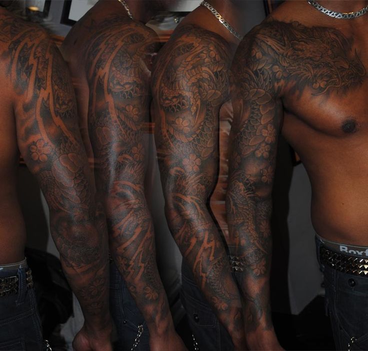 Tattoos for Black Men Designs, Ideas and Meaning - Tattoos For You